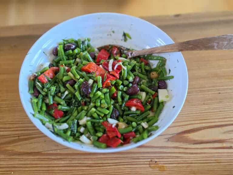 green bean salad